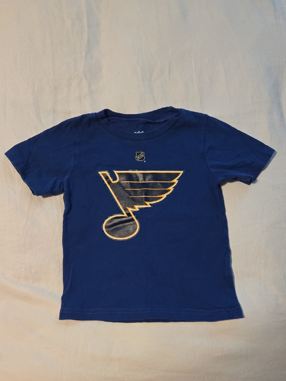 NHL Kids 2T Blue St. Louis Blues Logo Tee